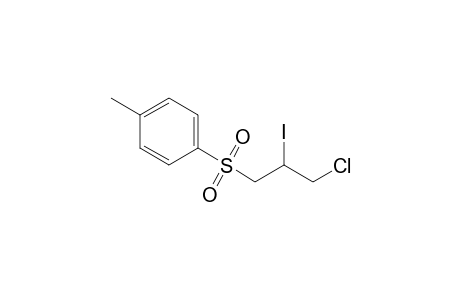 1-(3-Chloranyl-2-iodanyl-propyl)sulfonyl-4-methyl-benzene