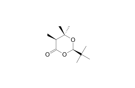 (2R,5S)-2-tert-Butyl-5,6,6-trimethyl-1,3-dioxan-4-one