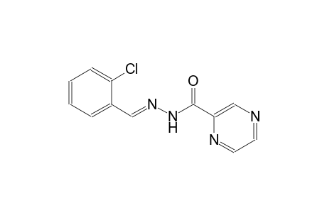 2-pyrazinecarboxylic acid, 2-[(E)-(2-chlorophenyl)methylidene]hydrazide