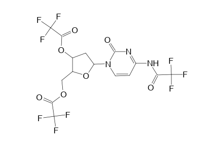 Cytidine, 2'-deoxy-N-(trifluoroacetyl)-, 3',5'-bis(trifluoroacetate)