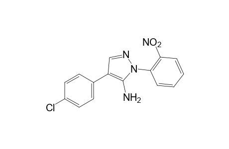 5-amino-4-(p-chlorophenyl)-1-(o-nitrophenyl)pyrazole