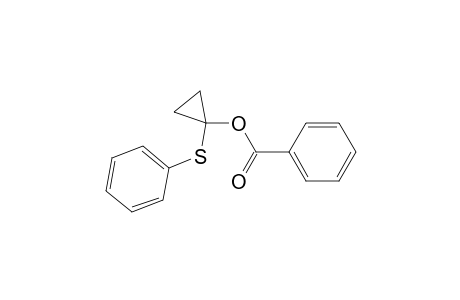 1-(Phenylthio)-1-(benzoyloxy)cyclopropane