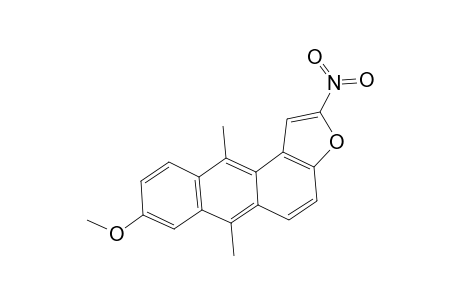 8-Methoxy-6,11-dimethyl-2-nitro-naphtho[2,3-e]benzofuran