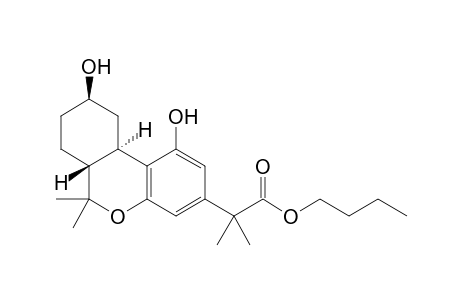 Butyl 2-[(6aR,9R,10aR)-6a,7,8,9,10,10a-Hexahydro-1,9-dihydroxy-6,6-dimethyl-6H-benzo[c]chromen-3-yl]-2-methylpropanoate