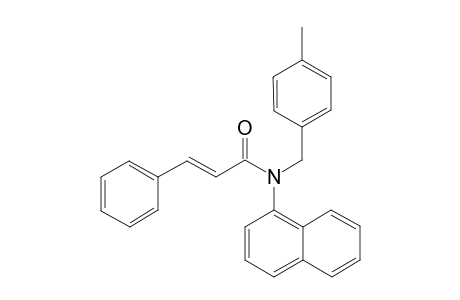 N-4-Methylbenzyl-N-cinnamoyl-1-naphthylamine