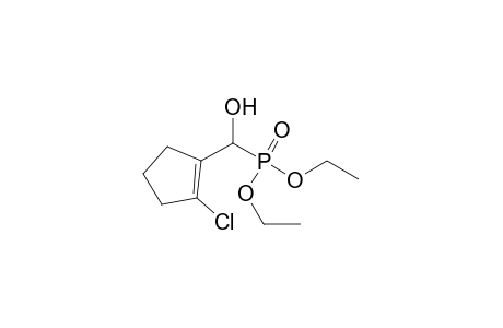 [(2-chloro-1-cyclopenten-1-yl)hydroxymethyl]phosphonic acid, diethyl ester