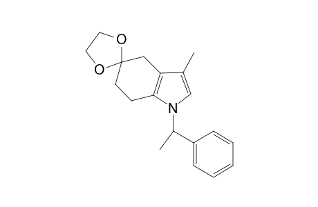 1-(1-Phenylethyl)-3-methy-5,5-(ethylenedioxy)ltetrahydroindole
