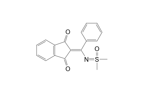 2-[[[keto(dimethyl)persulfuranylidene]amino]-phenyl-methylene]indane-1,3-quinone
