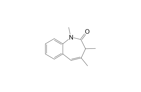 1,3,4-trimethyl-1,3-dihydro-2H-1-benzazepin-2-one
