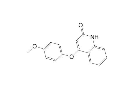 2(1H)-Quinolinone, 4-(4-methoxyphenoxy)-