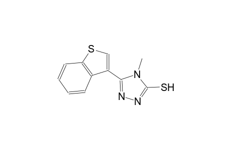 5-(1-benzothien-3-yl)-4-methyl-4H-1,2,4-triazole-3-thiol