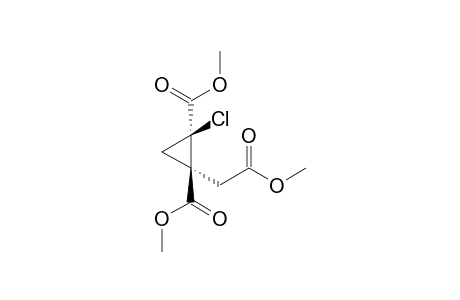 (R*,R*)-Dimethyl 2-Chloro-1-methoxycarbonylmethylcyclopropane-1,2-dicarboxylate