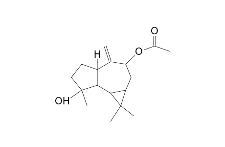 1H-CYCLOPROP[E]AZULENE-3,7-DIOL, DECAHYDRO-1,1,7-TRIMETHYL-4-METHYLENE-3-ACETATE