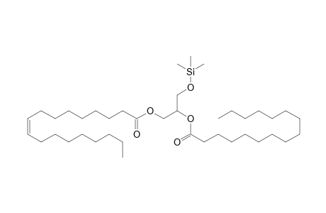 Glycerol 1-oleate-2-palmitate TMS