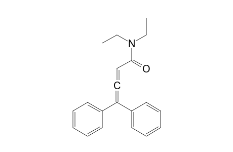 2,3-Butadienamide, N,N-diethyl-4,4-diphenyl-