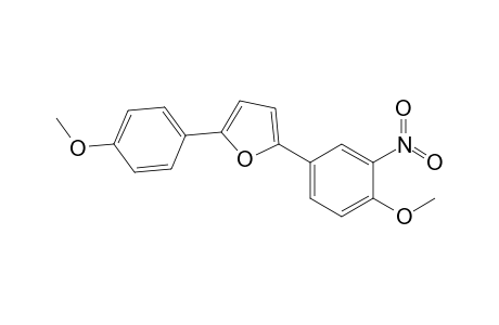 2-(4-Methoxy-3-nitrophenyl)-5-(4-methoxyphenyl)furan