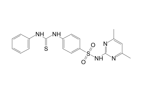 4-[(4,6-dimethyl-2-pyrimidinyl)sulfamoyl]thiocarbanilide