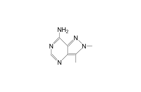 7-Amino-2,3-dimethyl-pyrazolo(4,3-D)pyrimidine