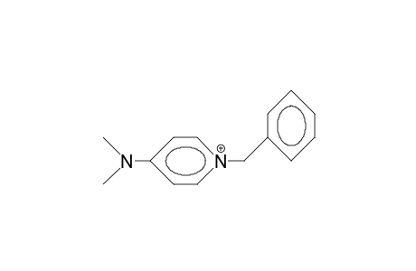 1-Benzyl-4-dimethylamino-pyridinium cation