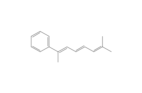 Benzene, (1,6-dimethyl-1,3,5-heptatrienyl)-