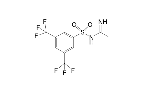 Benzenesulfonamide, 3,5-bis(trifluoromethyl)-N-(1-iminoethyl)-