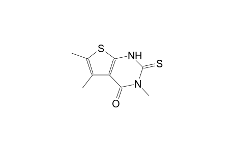 3,5,6-trimethyl-2-thioxo-2,3-dihydrothieno[2,3-d]pyrimidin-4(1H)-one