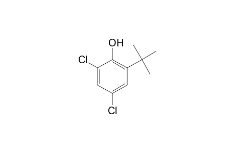 Phenol, 2,4-dichloro-6-(1,1-dimethylethyl)-