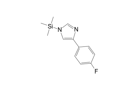 4-(4-Fluorophenyl)-1H-imidazole, tms derivative