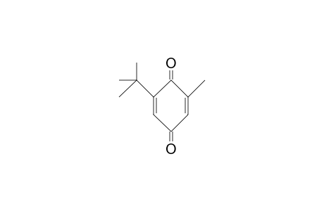 2,5-Cyclohexadiene-1,4-dione, 2-(1,1-dimethylethyl)-6-methyl