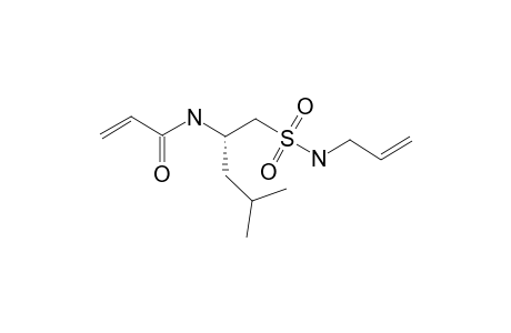 N-[(1S)-1-(allylsulfamoylmethyl)-3-methyl-butyl]acrylamide