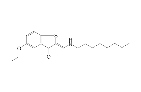 (2Z)-5-Ethoxy-2-[(octylamino)methylene]-1-benzothiophen-3(2H)-one