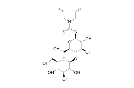 [4-O-(b-d-Galactopyranosyl)-b-d-glucopyranosyl]-diallyl-dithiocarbamate