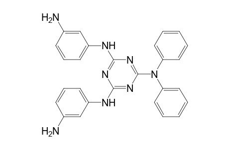 1,3,5-Triazine-2,4,6-triamine, N',N''-bis(3-aminophenyl)-N,N-diphenyl-
