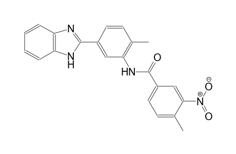 benzamide, N-[5-(1H-benzimidazol-2-yl)-2-methylphenyl]-4-methyl-3-nitro-