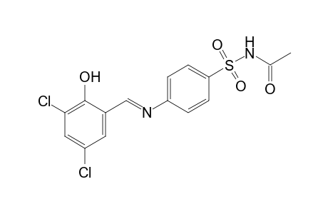 N-[N-(3,5-dichlorosalicylidene)sulfanilyl]acetamide