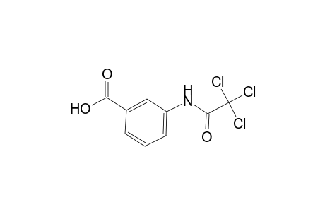 Benzoic acid, 3-[(trichloroacetyl)amino]-