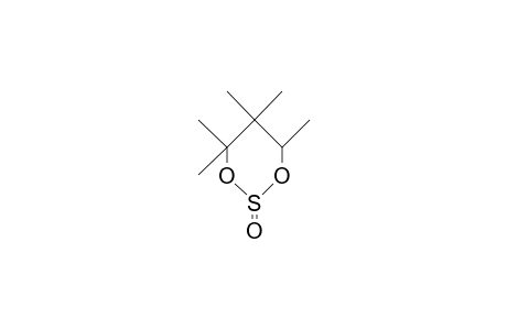 4,4,5,5,6E-Pentamethyl-1,3,2-dioxathiane 2E-oxide
