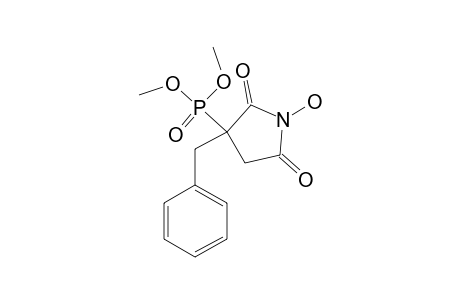 DIMETHYL-(3-BENZYL-1-HYDROXY-2,5-DIOXOPYRROLIDIN-3-YL)-PHOSPHONATE