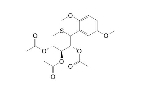 2-(2,3,4-Tri-O-Acetyl-5-thio-D-xylopyranosyl)-1,4-dimethoxybenzene
