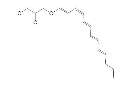 (Z)-FECAPENTAENE-13;(Z)-3-(1,3,5,7,9-TRIDECAPENTAENYLOXY)-1,2-PROPANEDIOL