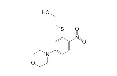 2-(5-Morpholin-4-yl-2-nitro-phenylsulfanyl)-ethanol