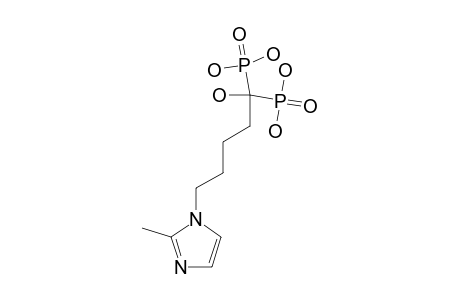 1-HYDROXY-5-(2-METHYL-1H-IMIDAZOL-1-YL)-PENTANE-1,1-DIYL-DIPHOSPHONIC-ACID