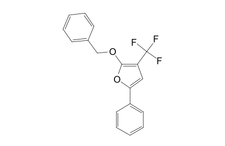 2-BENZYLOXY-5-PHENYL-3-TRIFLUOROMETHYLFURAN