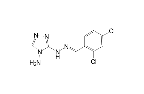 2,4-Dichlorobenzaldehyde (4-amino-4H-1,2,4-triazol-3-yl)hydrazone