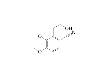 2-(2-Hydroxypropyl)-3,4-dimethoxybenzonitrile