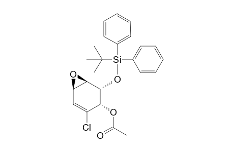 (1R,2S,3S,6R)-4-Chloro-2-{[(1',1'-dimethylethyl)diphenylsilyl]oxy}-3-acetoxy-7-oxabicyclo[4.1.0]hept-4-ene