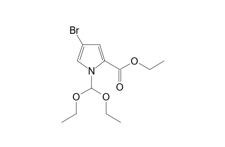 4-bromo-1-(diethoxymethyl)pyrrole-2-carboxylic acid ethyl ester