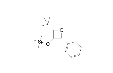 (2RS,3SR)-3-( 1',1'-dimethylethyl)-2-phenyl-3-[(trimethylsilyl)oxy] oxetane