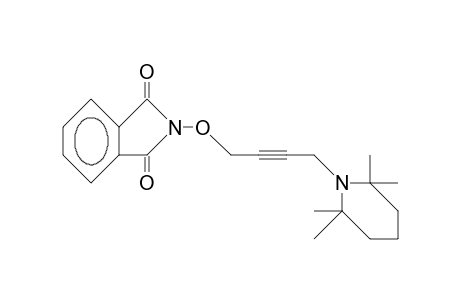 N-(4-[2',2',6',6'-Tetramethyl-1'-piperidinyl]-2-butynyloxy-phthalimide