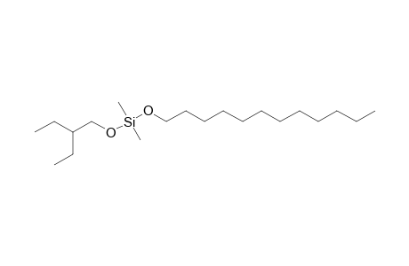 Silane, dimethyl(2-ethylbutoxy)dodecyloxy-